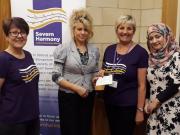 Big Cheque for Telford Young Carers